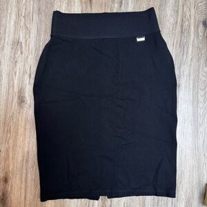 Calvin klein Pencil Black Skirt Med.